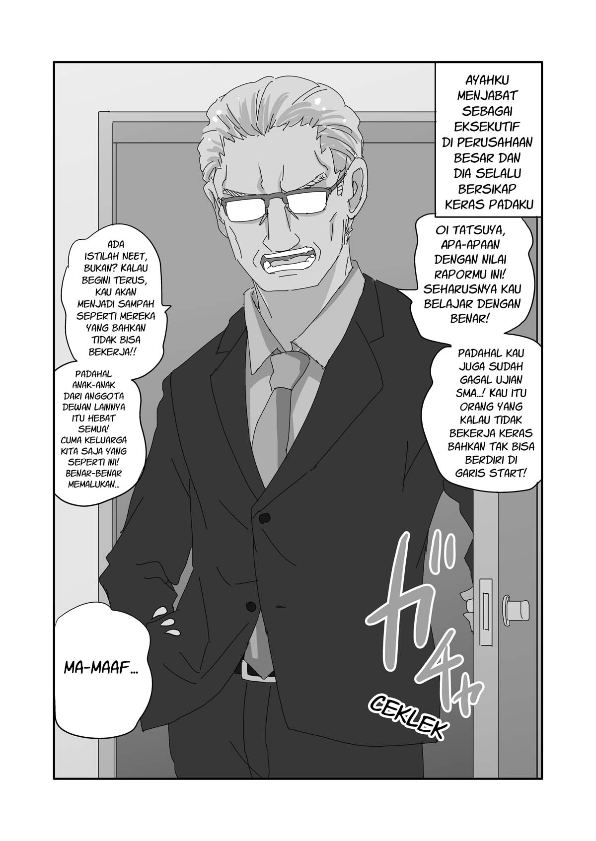 Manga page 1