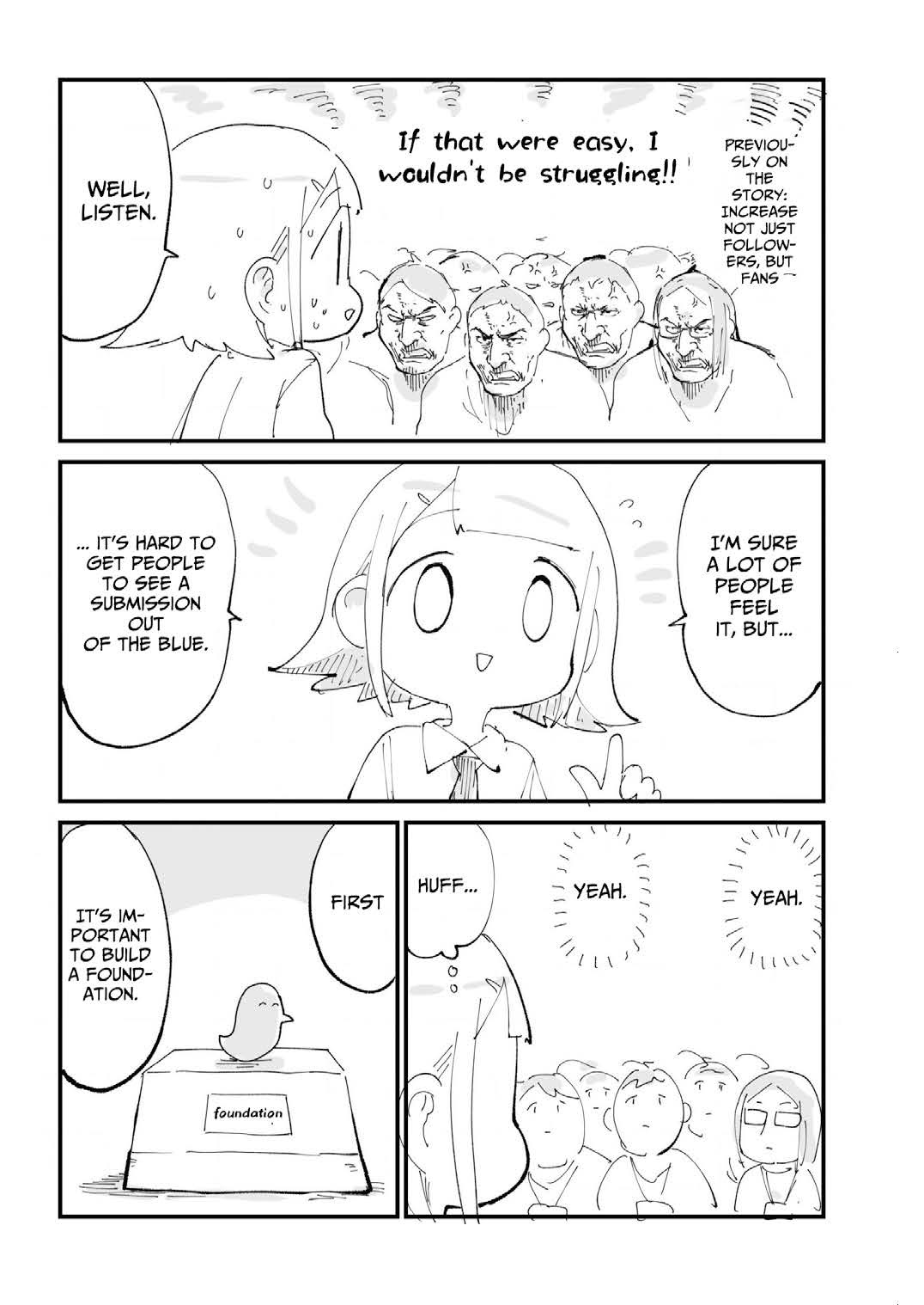 I Drew a Manga About Social Media Promotion-② Cover