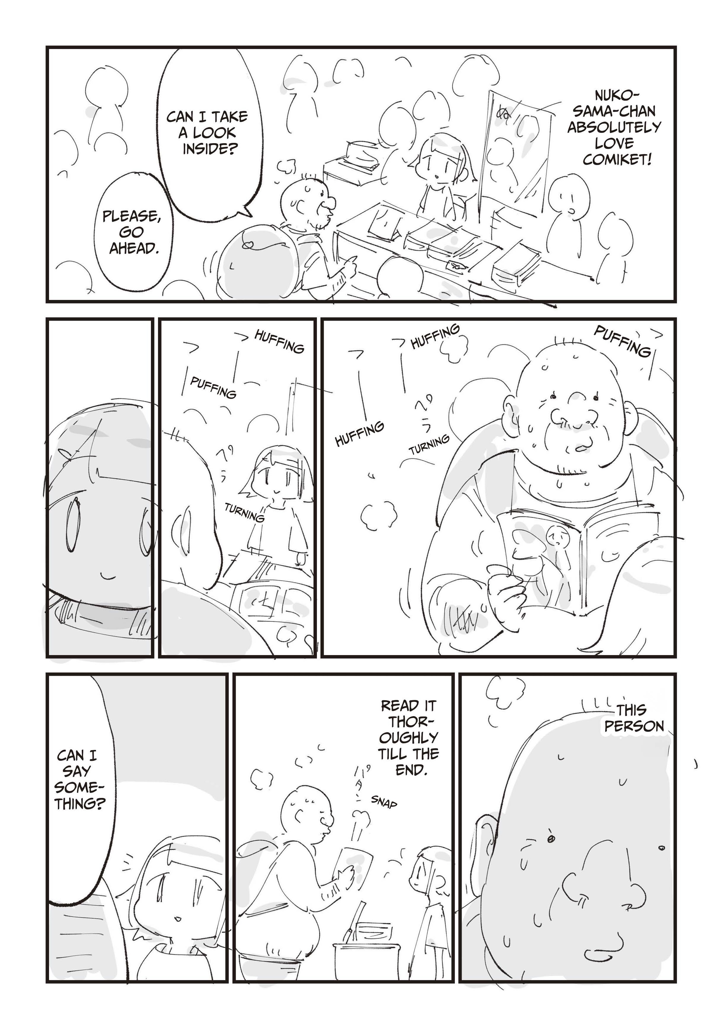 I Drew a Manga About the Rare Comiket Monster Cover