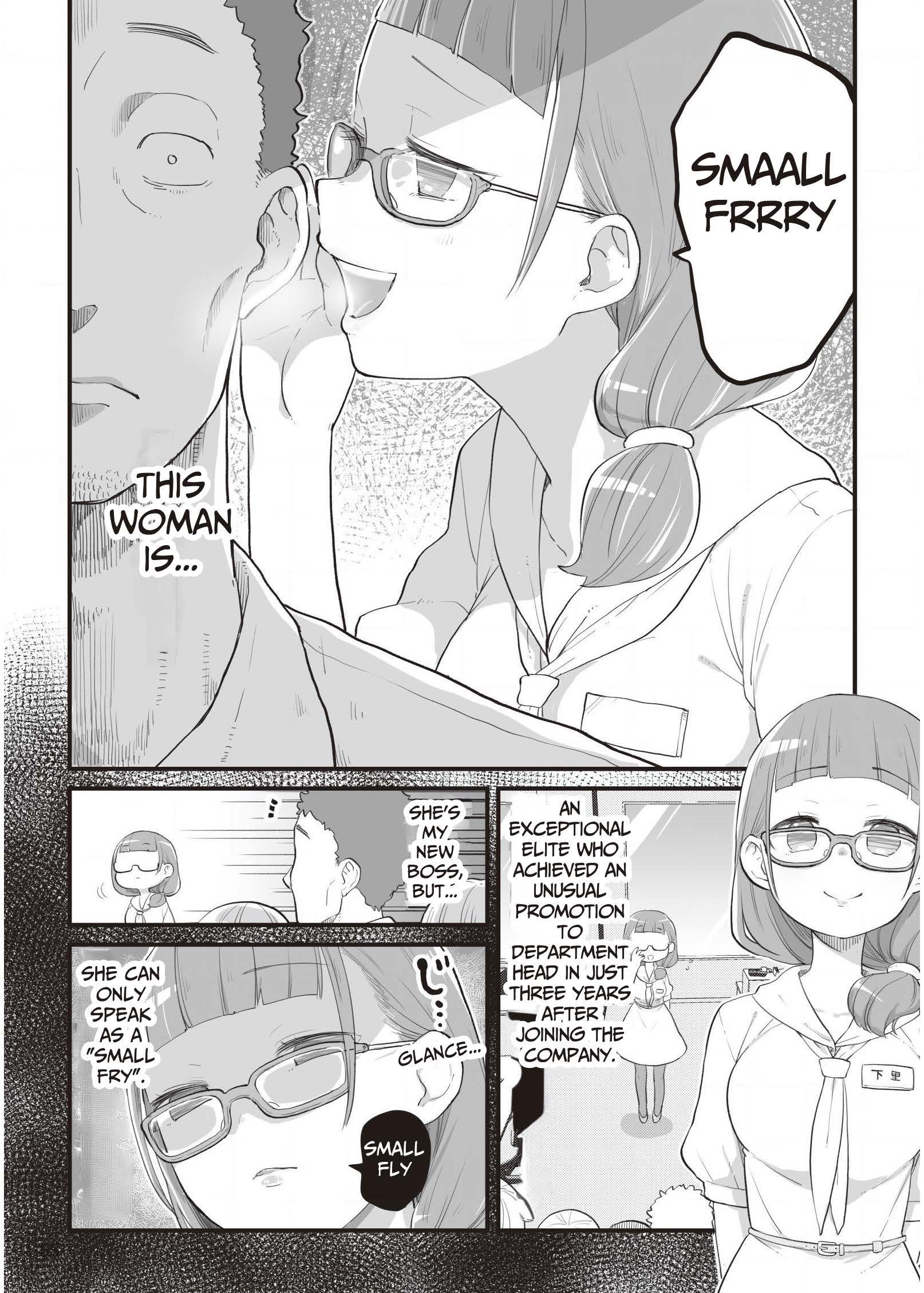 Boss who can only say small-try Cover